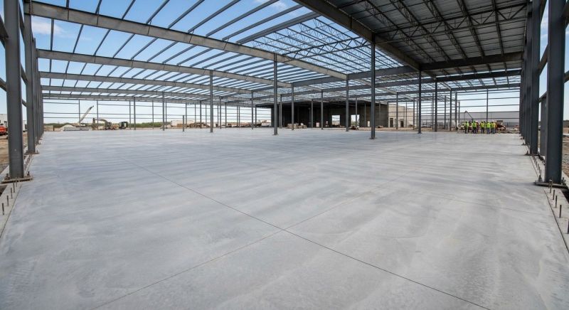 Commercial Slab Construction in Fort Worth, TX