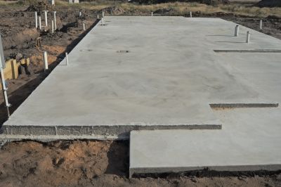 Commercial Slab Installation in Williamsburg, VA