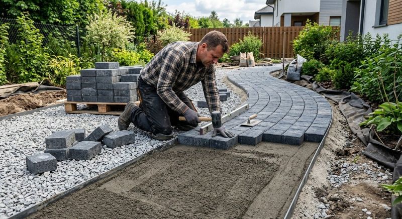 Garden Pavers Installation in Norwalk, CT