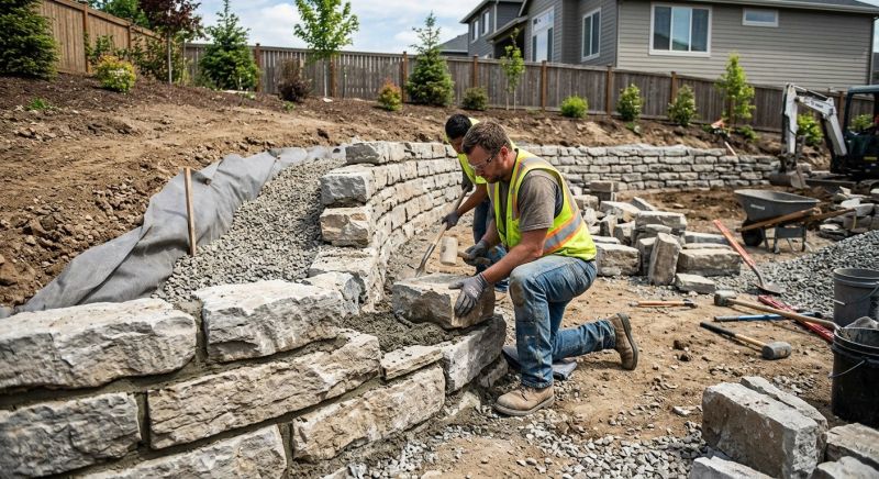 Hardscape Wall Construction in Volusia County, FL