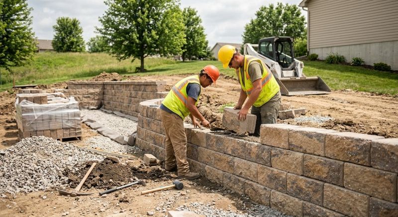 Hardscape Wall Construction in Vero Beach, FL