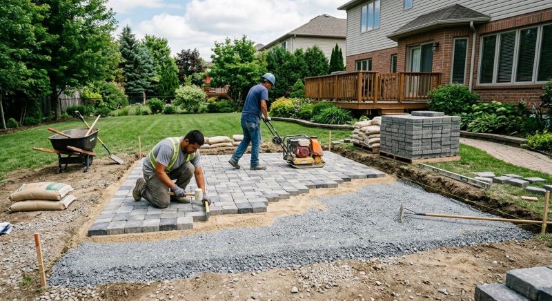 Paver Patio Construction in Fairfield County, CT