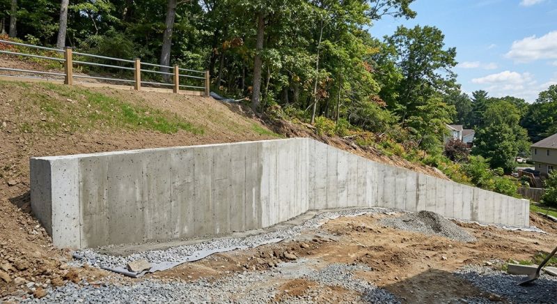 Retention Wall Construction in Ventura County, CA