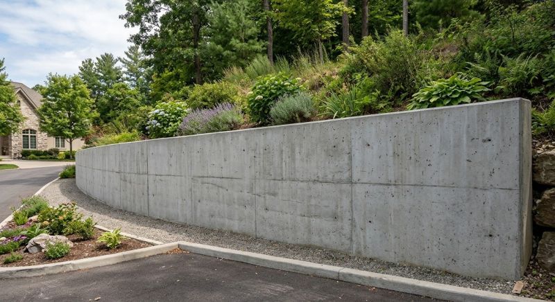 Retention Wall Installation in Brevard County, FL