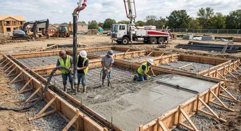 Basement Concrete Pouring in Greenville, SC