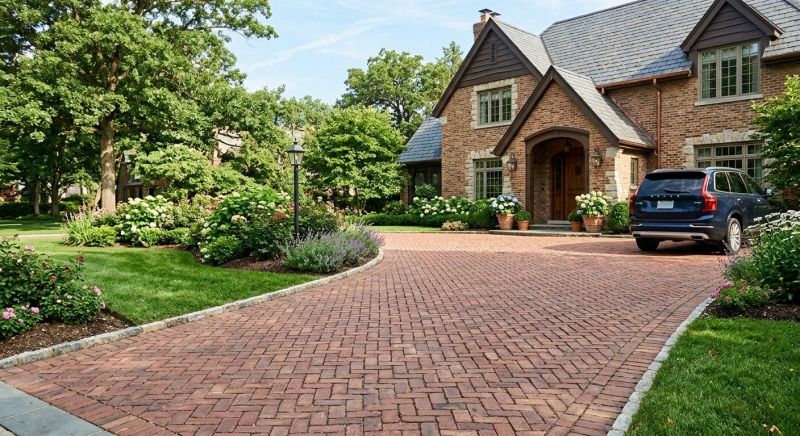 Brick Driveway Paving in Fairfield County, CT