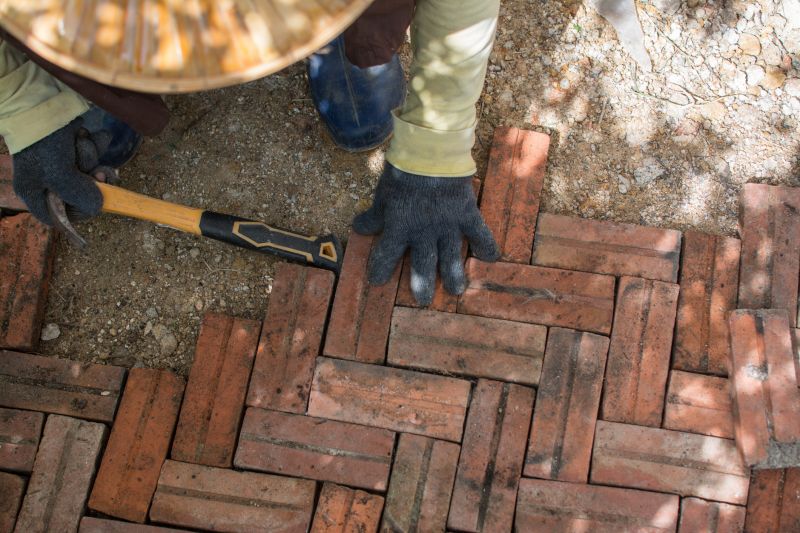 Brick Hardscape Construction in Boston, MA
