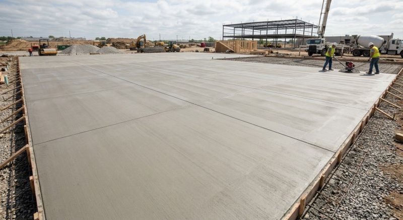 Commercial Slab Construction in Spartanburg, SC