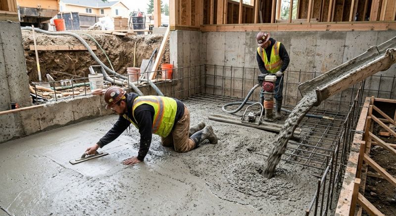Concrete Basement Pouring in Fredericksburg, VA