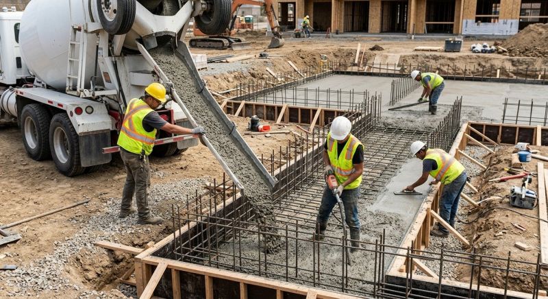 Concrete Foundation Pouring in Fort Worth, TX