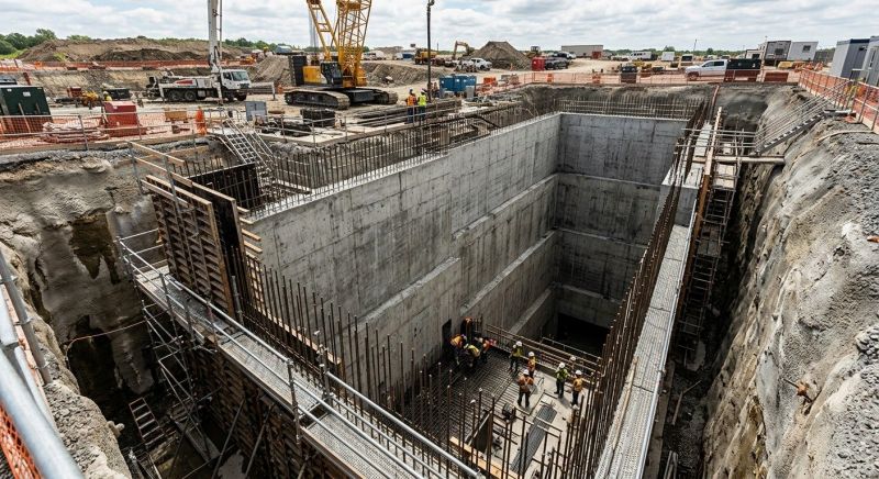 Deep Foundation Installation in Fort Worth, TX