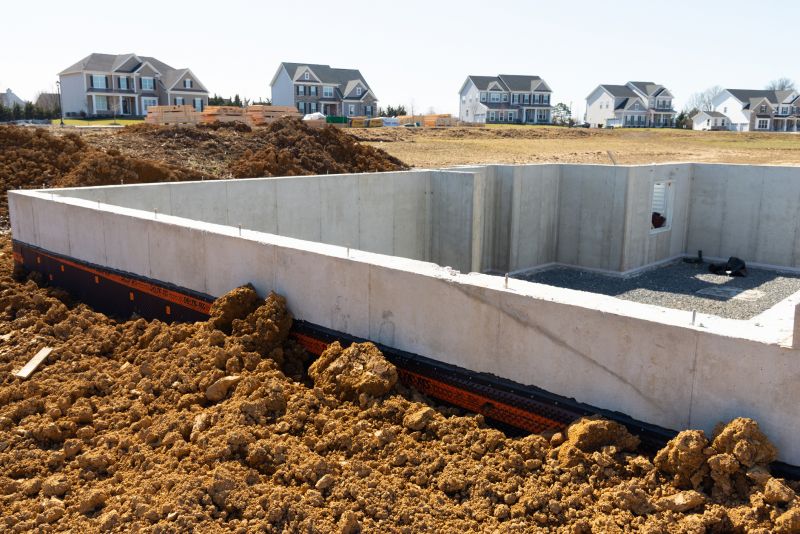 Foundation Construction in Fredericksburg, VA
