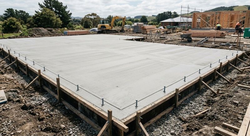 Foundation Slab Construction in Fort Worth, TX