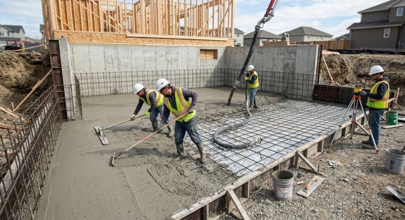 Foundation Slab Construction in Fort Wayne, IN