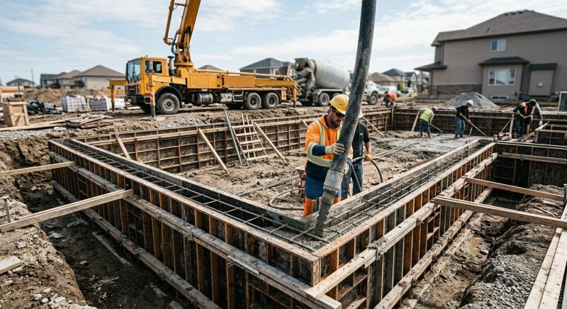 Foundation Wall Pouring in Fort Worth, TX
