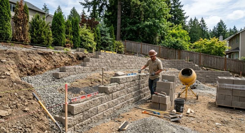 Hardscape Wall Construction in Deland, FL