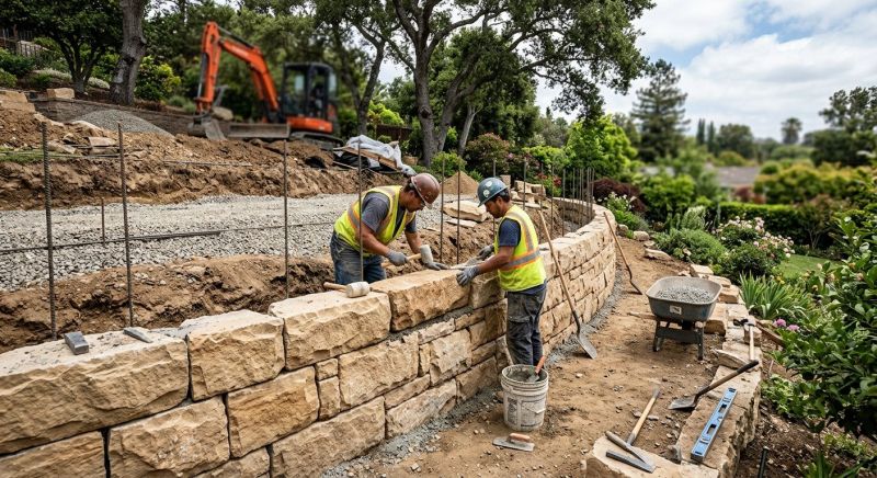 Hardscape Wall Construction in Orlando, FL