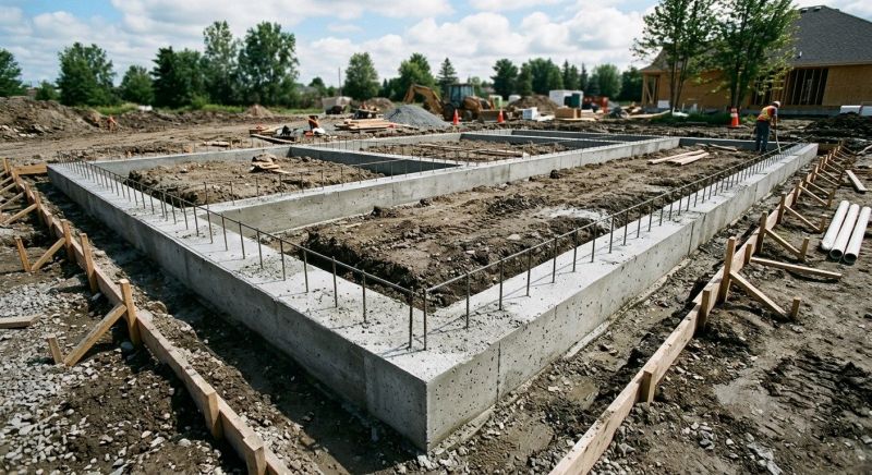 House Footing Construction in Fort Worth, TX