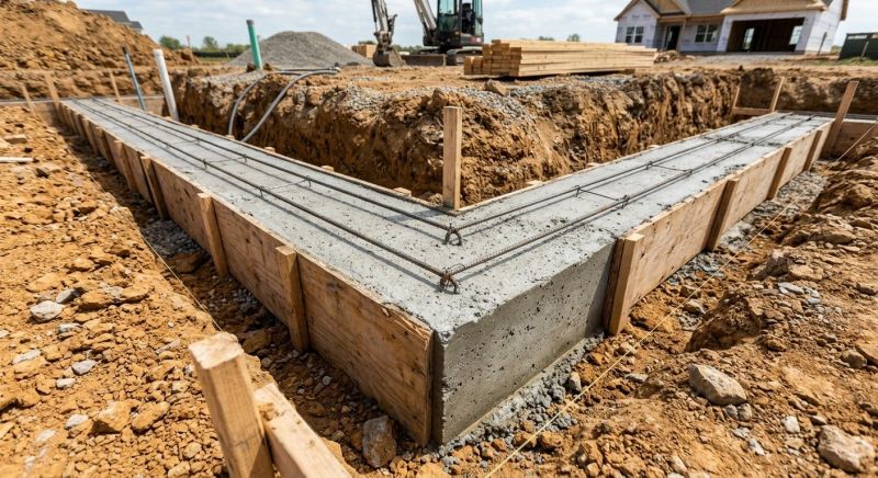 House Footing Construction in Fort Worth, TX