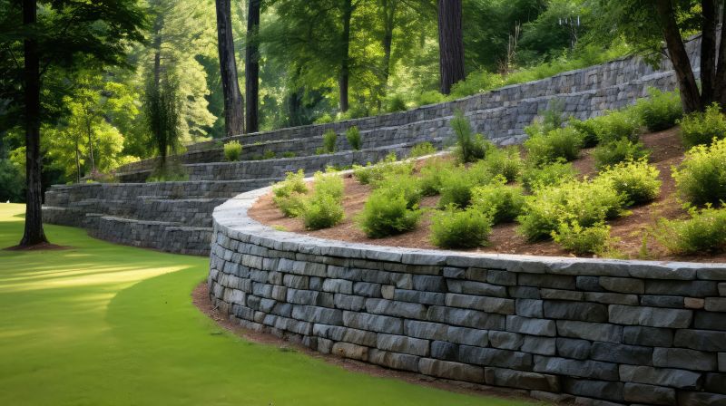Landscape Wall Construction in Marin County, CA