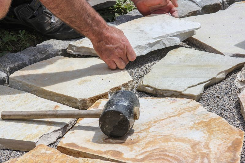 Limestone Pavers Installation in Boston, MA