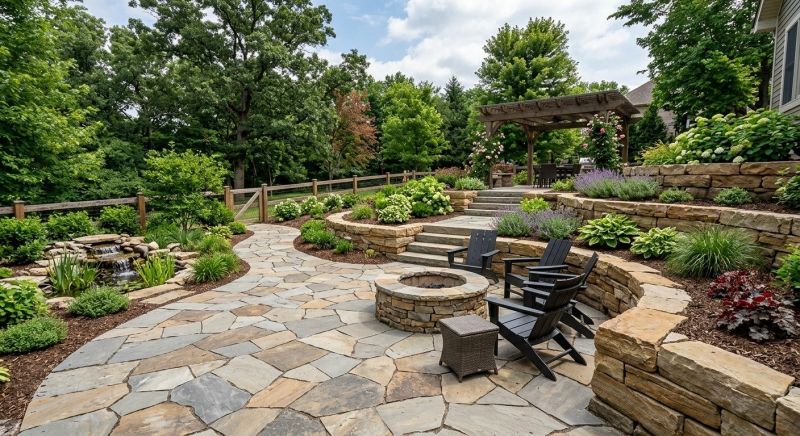 Patio Hardscaping in Boston, MA