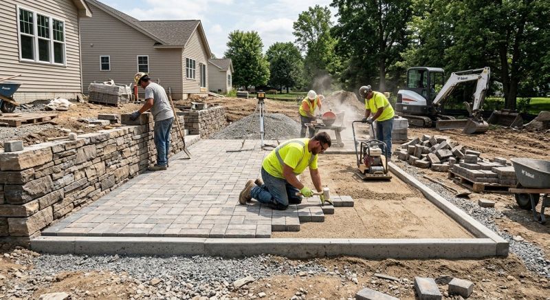 Paver Patio Installation in Fairfield County, CT