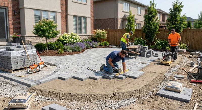 Pavers Hardscaping in Boston, MA
