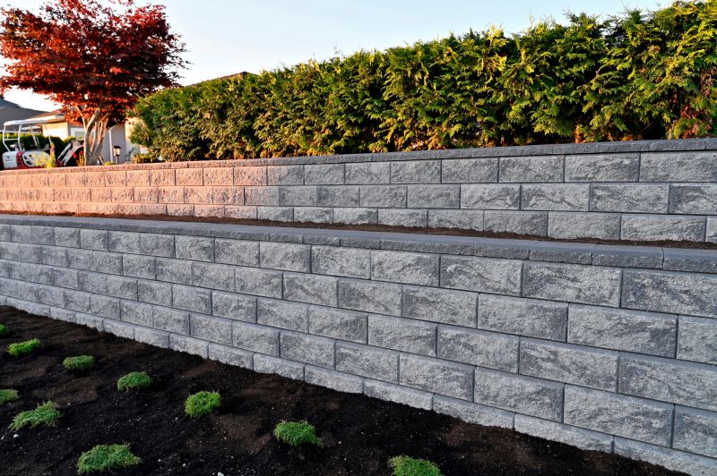 Retaining Wall Installation in Rockwall, TX