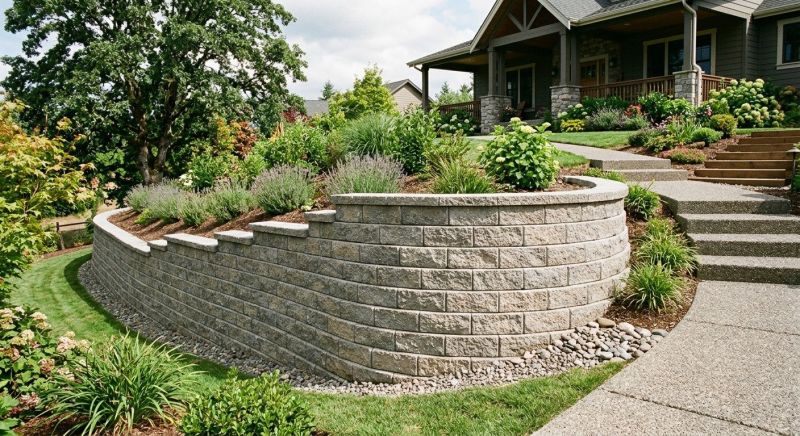 Retaining Wall Installation in Daytona Beach, FL