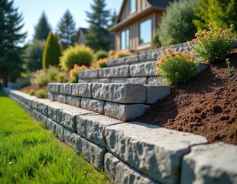 Retaining Wall Installation in Volusia County, FL