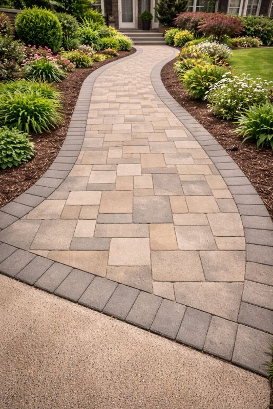 Sidewalk Pavers Installation in Fairfield County, CT